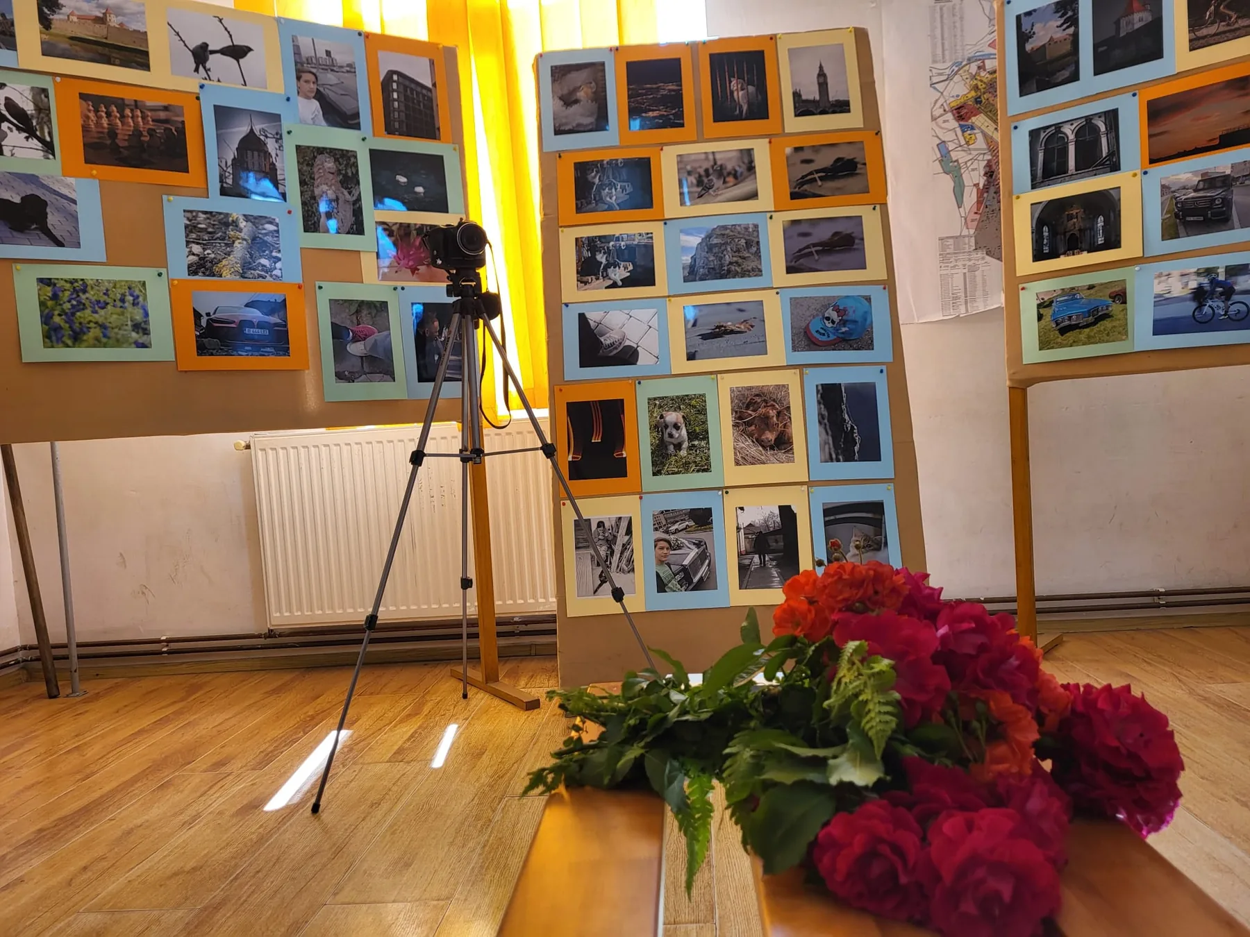 Copii participând la Foto-cineclub
