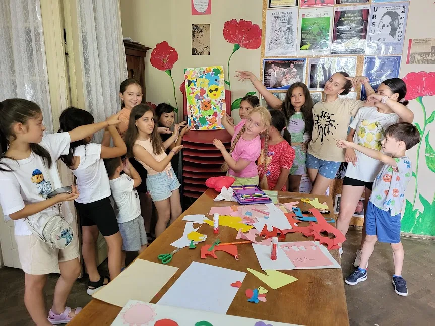 Activitate la Clubul Copiilor Făgăraș