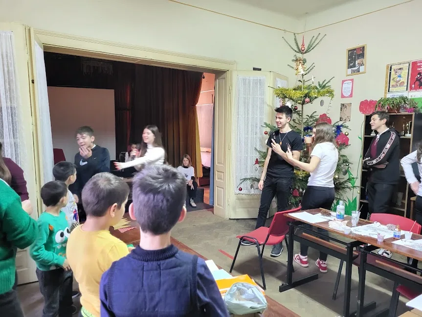 Activitate la Clubul Copiilor Făgăraș